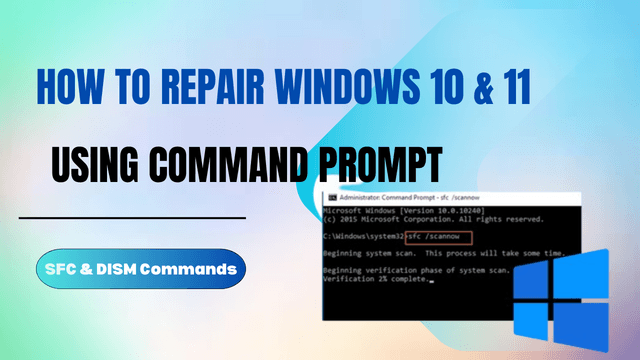 Repair Windows 10/11 with Three DISM Commands