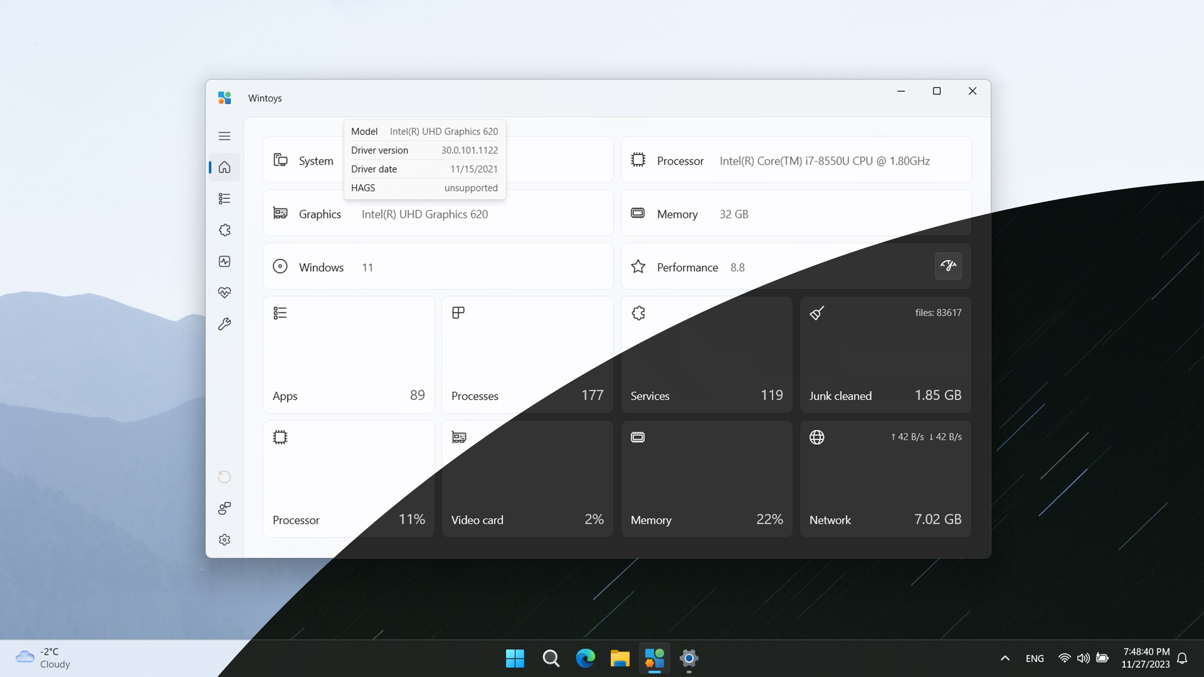 Wintoys: A Simple Windows Optimization Toolkit